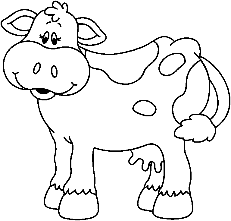 Free Outline Of A Cow, Download Free Outline Of A Cow png images, Free ...