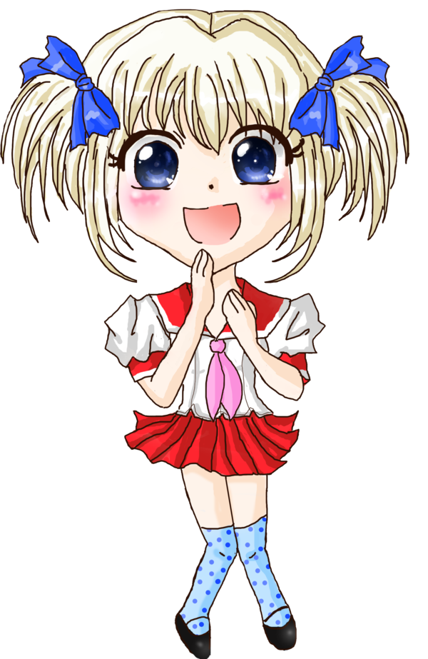 Clipart library: More Like Chibi Commission: Mermaid Lily by silverlynx69
