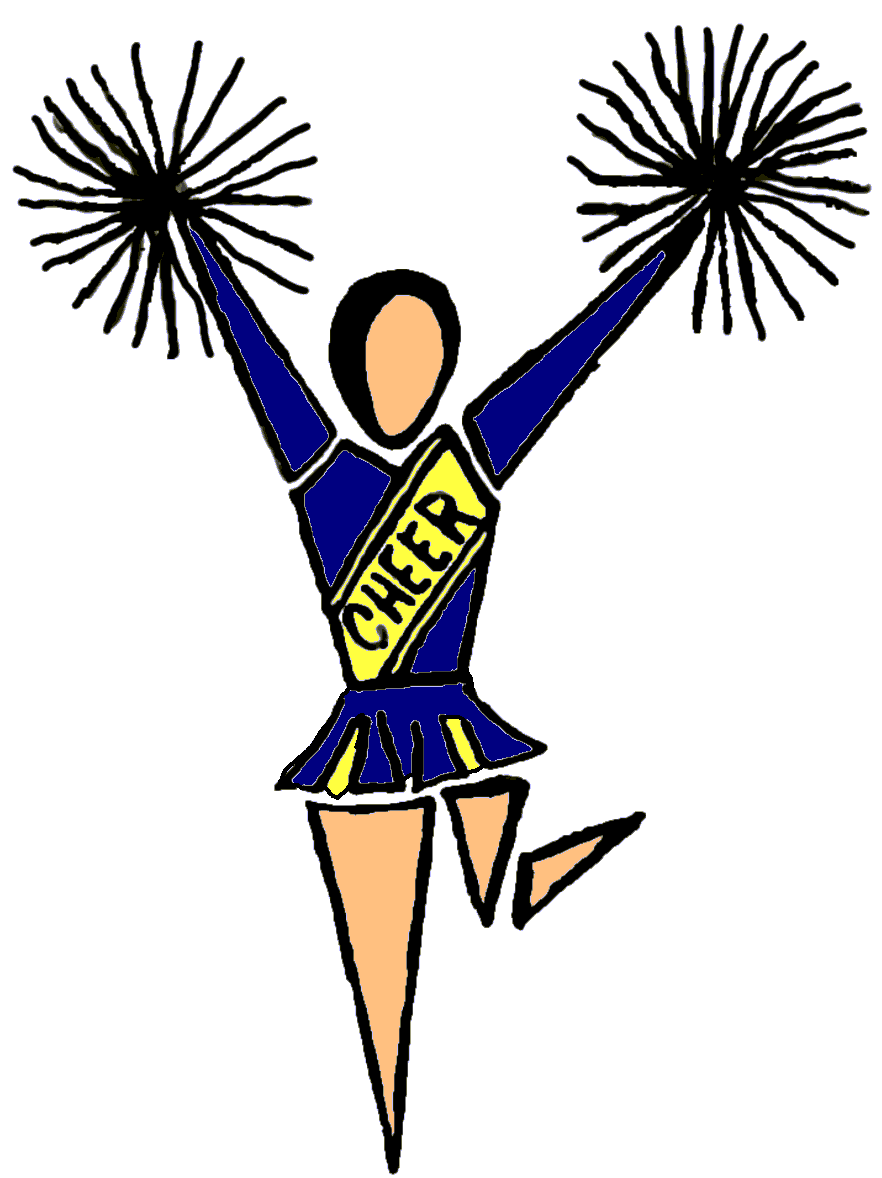 cheerleader animated - Clip Art Library