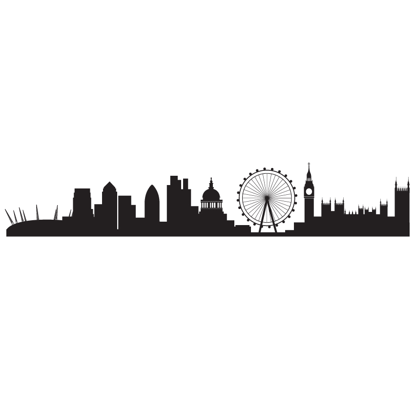 London Skyline Graphic