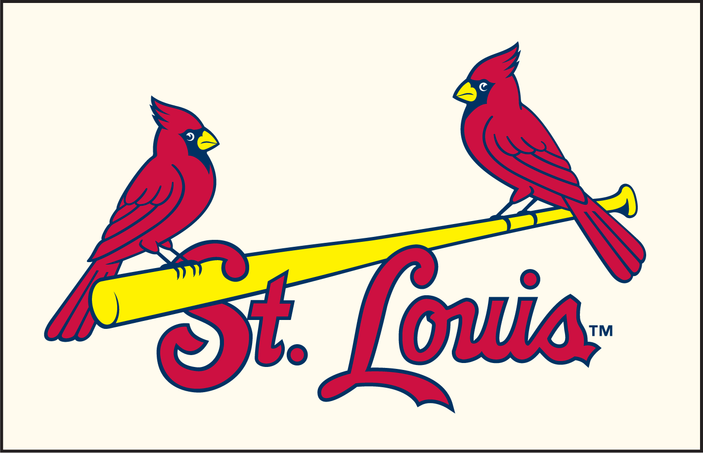 St. Louis Cardinals Jersey Logo - National League (NL) - Chris 