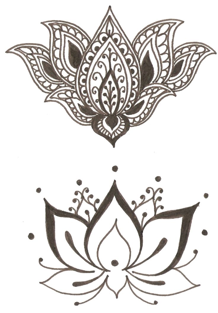 Mandala Tatoo on Clipart library | Lotus Flowers, Lotus Tattoo and Mandalas