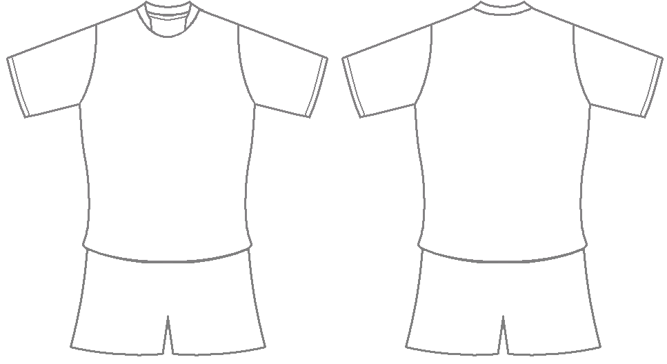 Football Shirt Template Clip Art Library