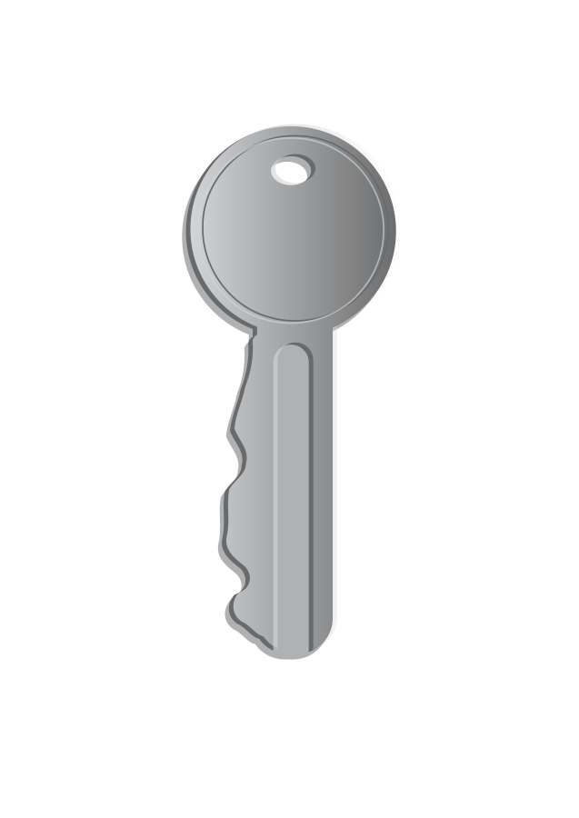 key for free SVG Vector  