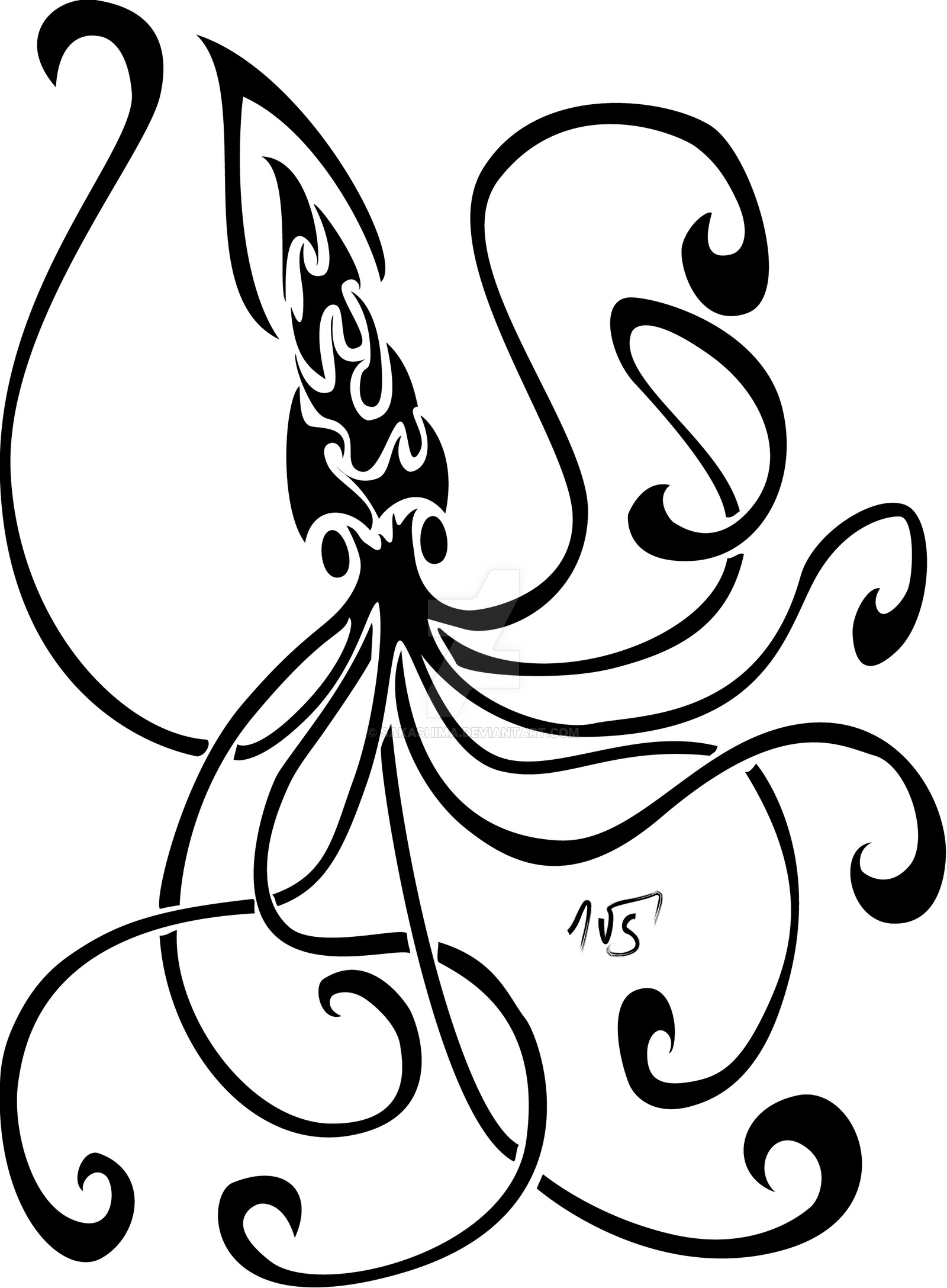 90 Clip Art Of Squid Tattoo Designs Illustrations RoyaltyFree Vector  Graphics  Clip Art  iStock