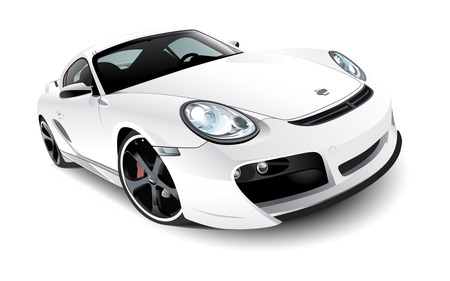 White Sports Car - Other  Cars Background Wallpapers on Desktop 