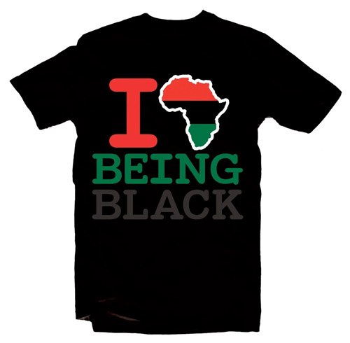 I Love Being Black T-Shirt - Celebrate African Heritage & Pride