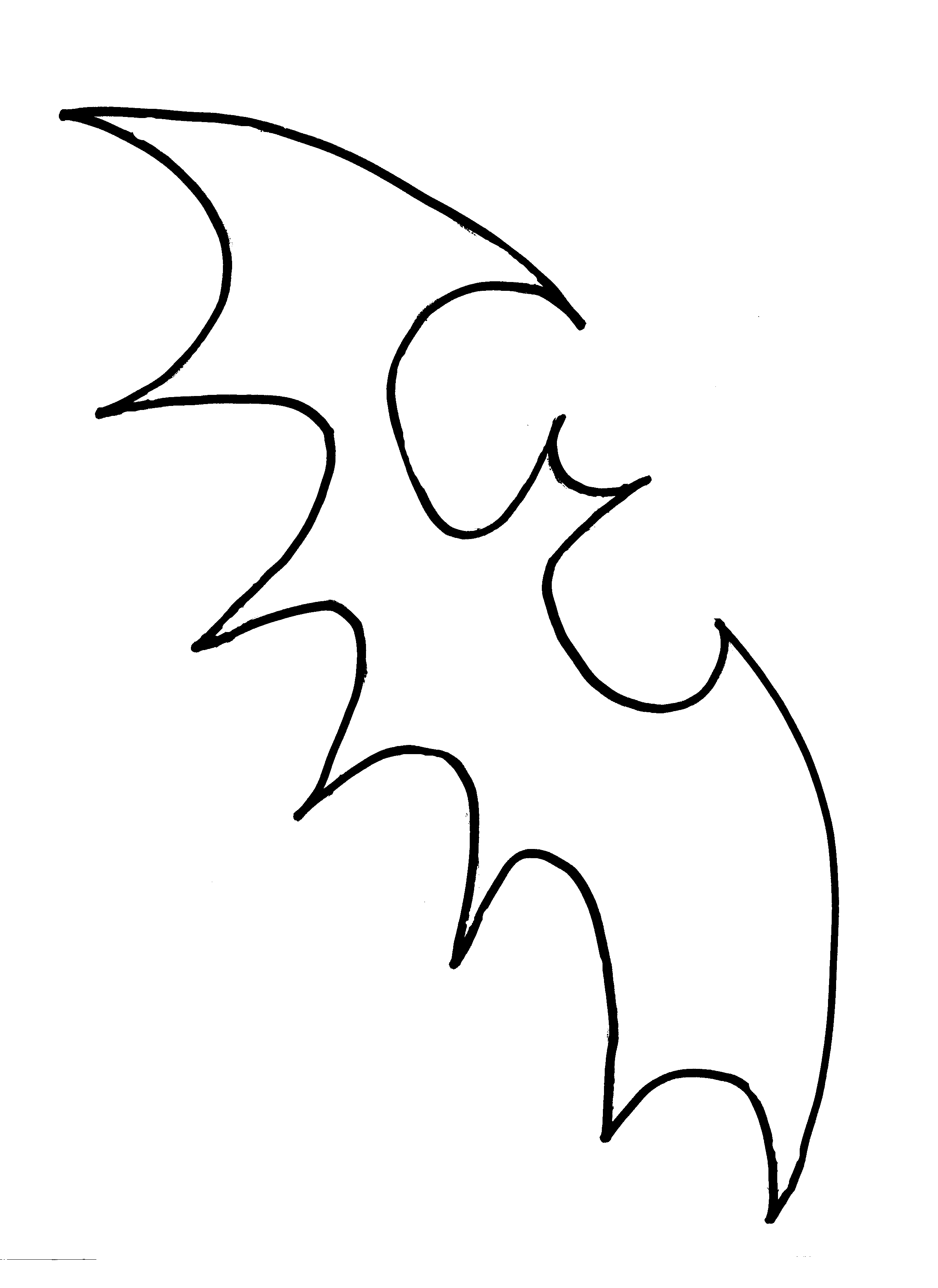Images For  Bat Clipart Black And White
