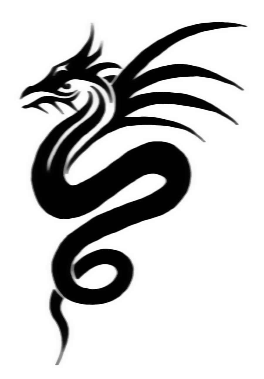 Dragon Tattoo Stock Illustration - Download Image Now - Animal Wing, Dragon,  Animal - iStock