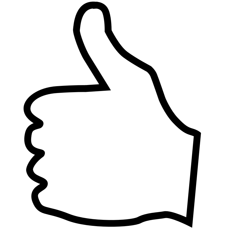 Clipart - Thumbs Up