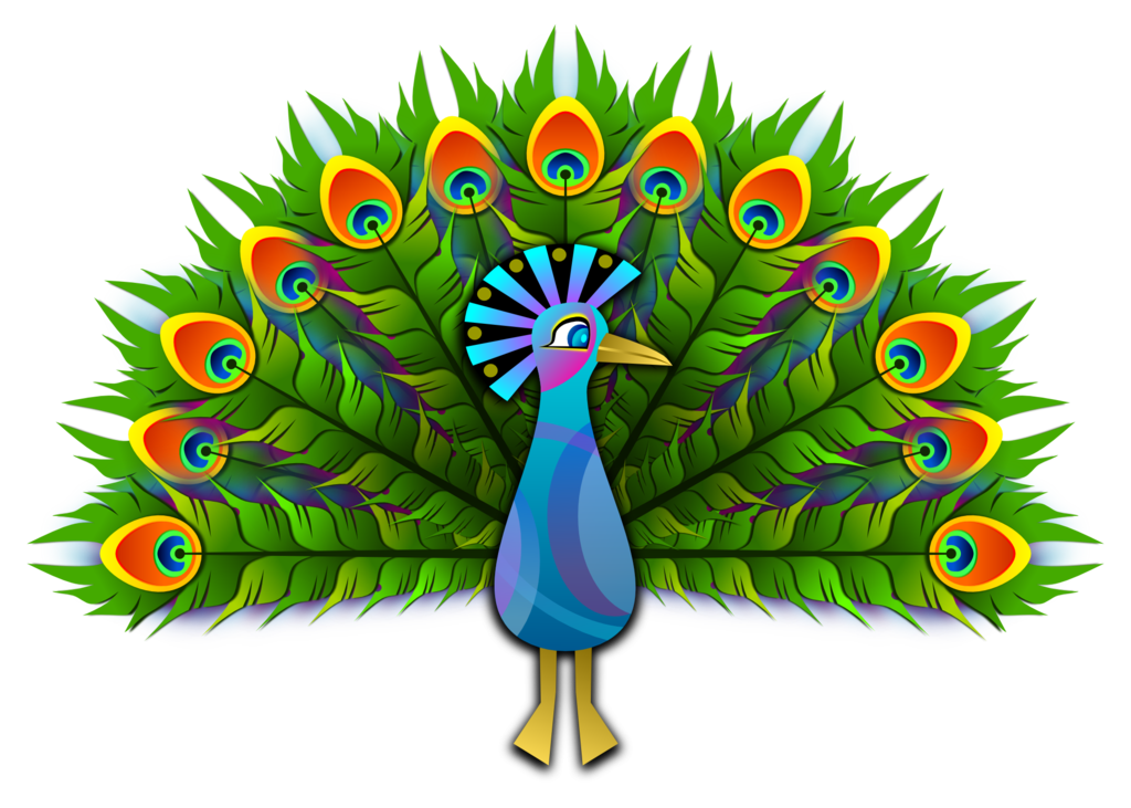 Peacock by Viscious-Speed on Clipart library