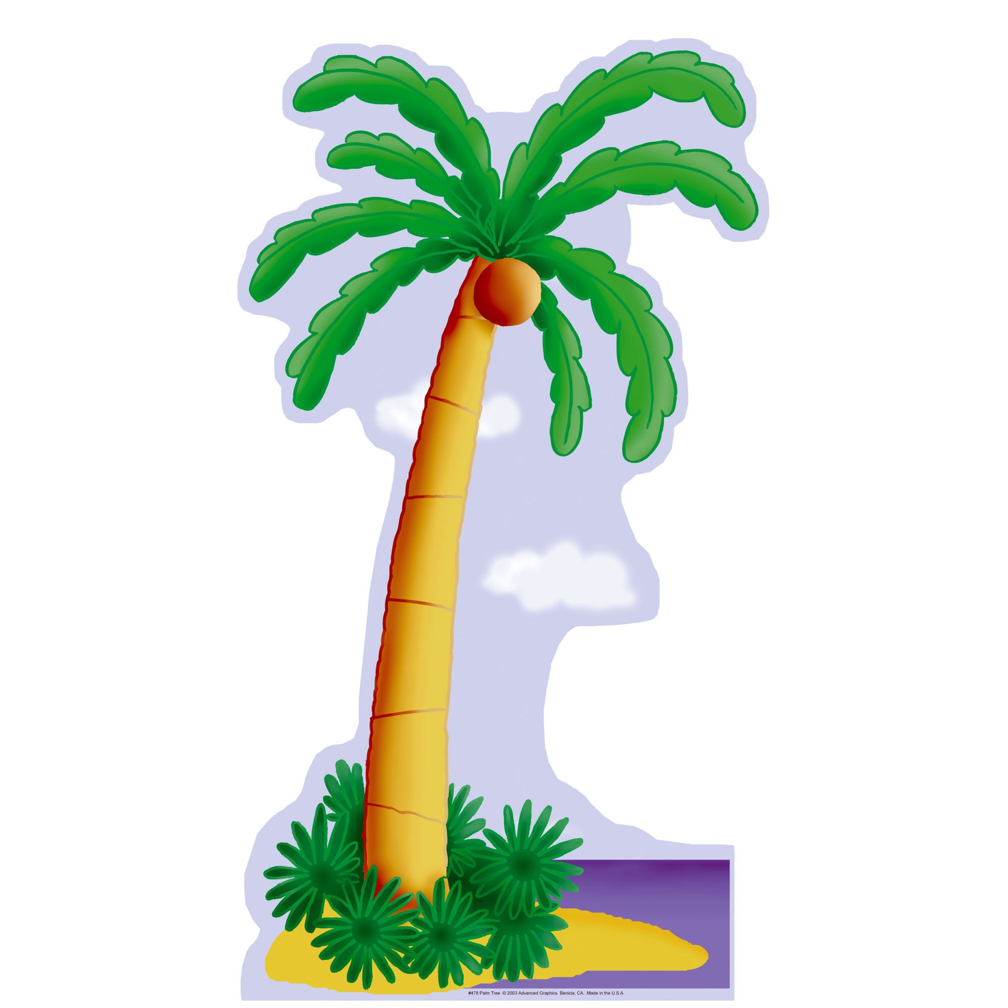 Advanced Graphics Palm Tree Life-Size Cardboard Stand-Up - #478