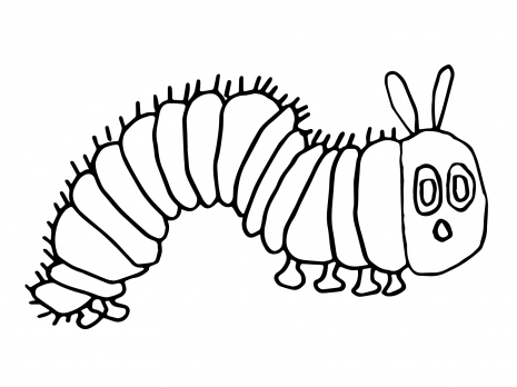 Caterpillar Coloring Pages #91218, Animals | Kids Pedia