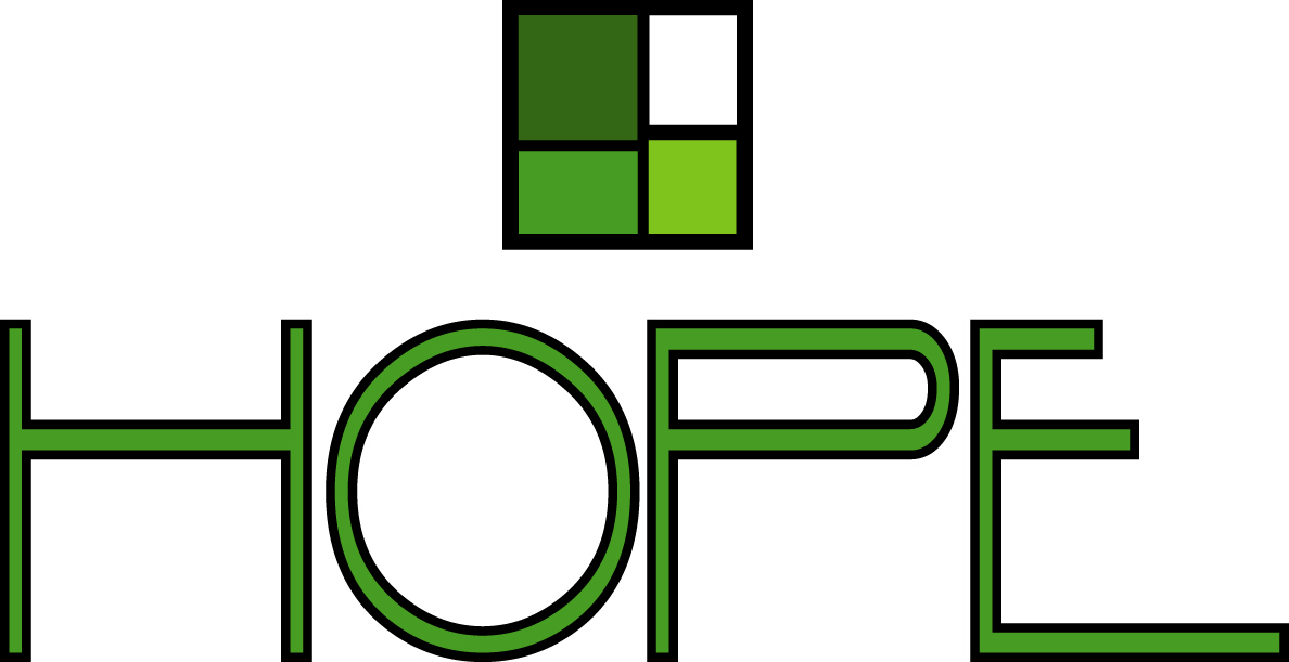 HOPE Logo - Symbol of Optimism, Growth, and Renewal