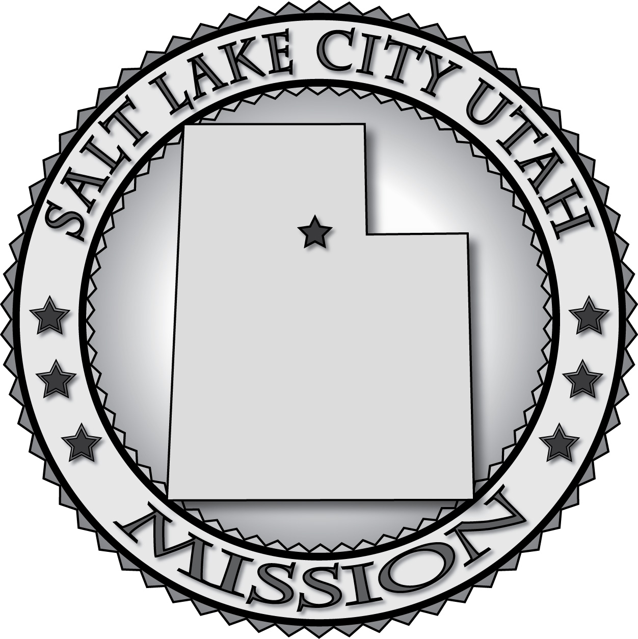 Salt Lake City, Utah Official Seal | Government Emblem