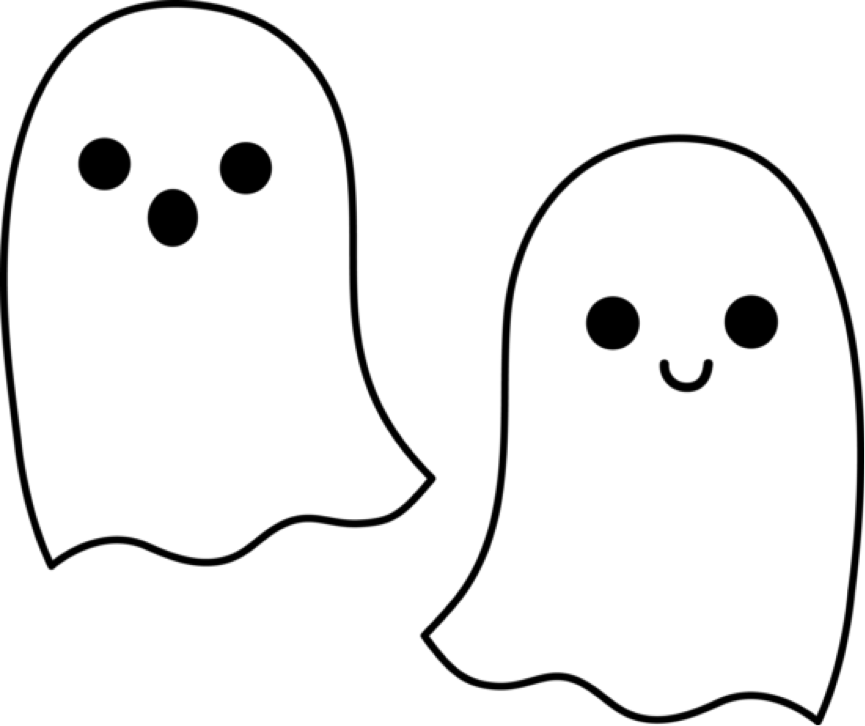 Ghost image - vector clip art online, royalty free  public domain