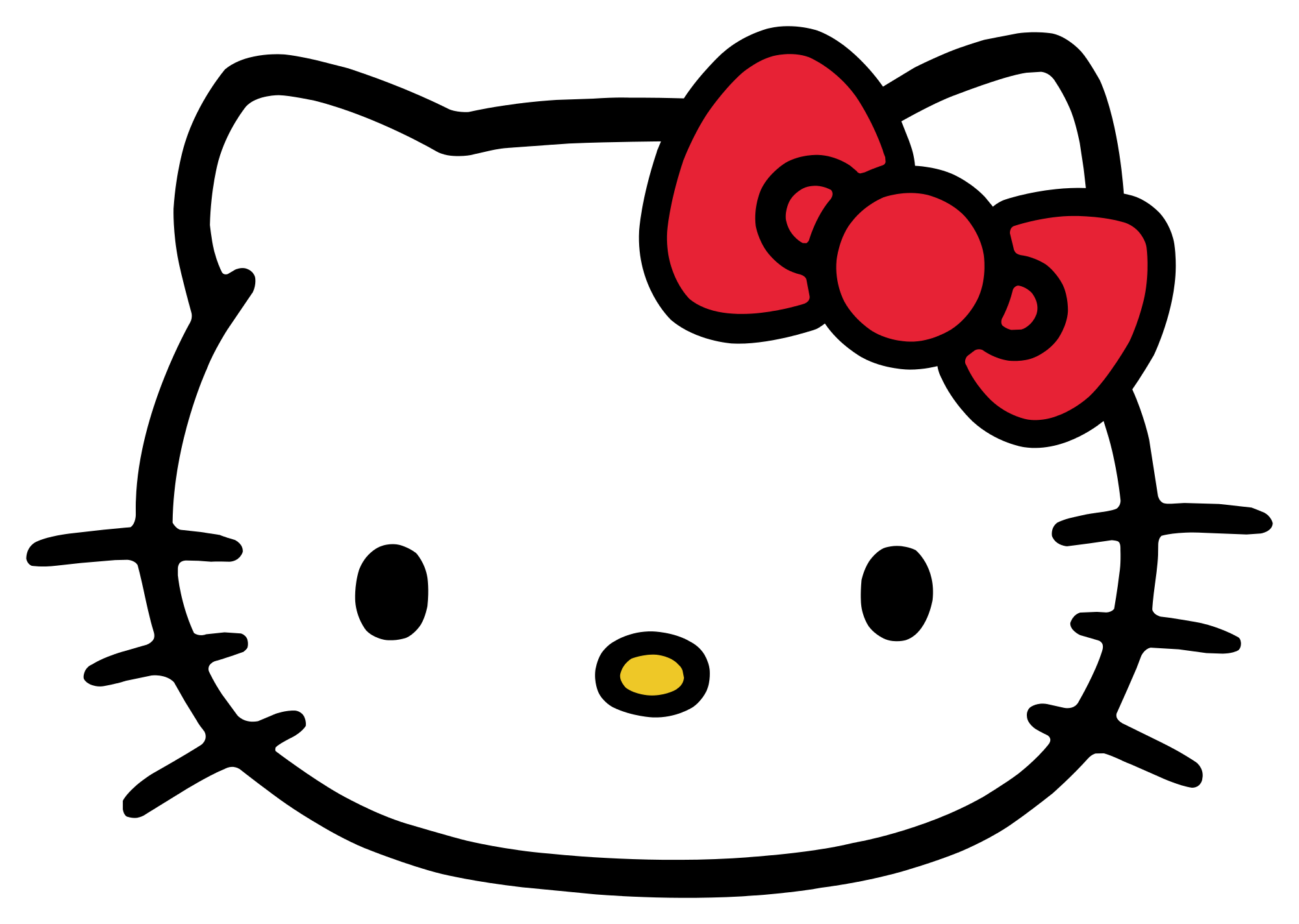 Datei:Hello Kitty logo.svg – Boarische Wikipedia