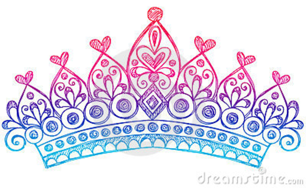 Sketchy Princess Tiara Crown Notebook Doodles Thumb | Free Images 