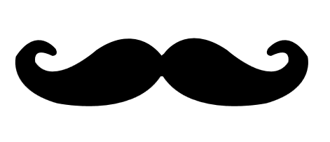 SVG File ? Mustache Silhouette ? BeaOriginal - Blog