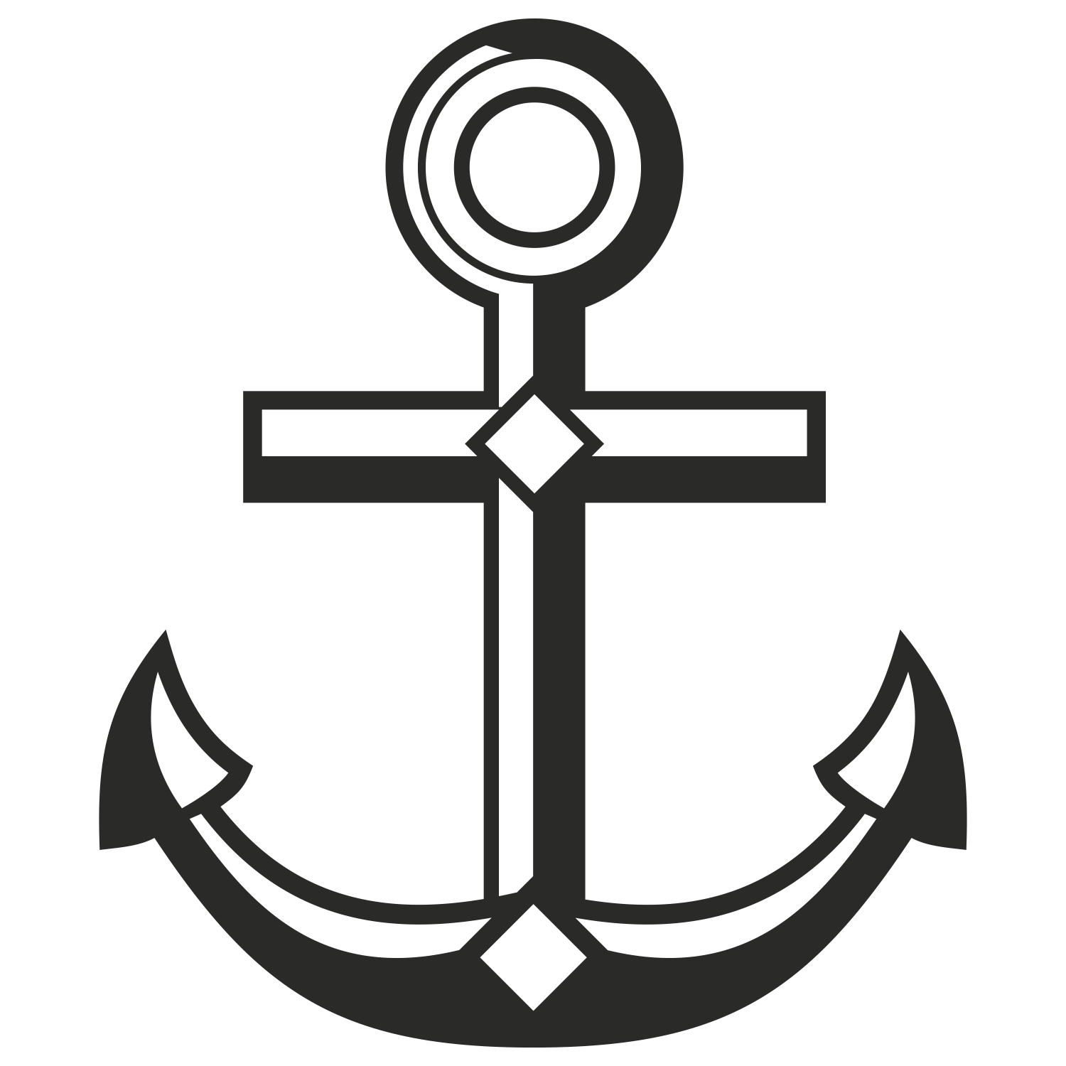 Vector for free use: Anchor vector