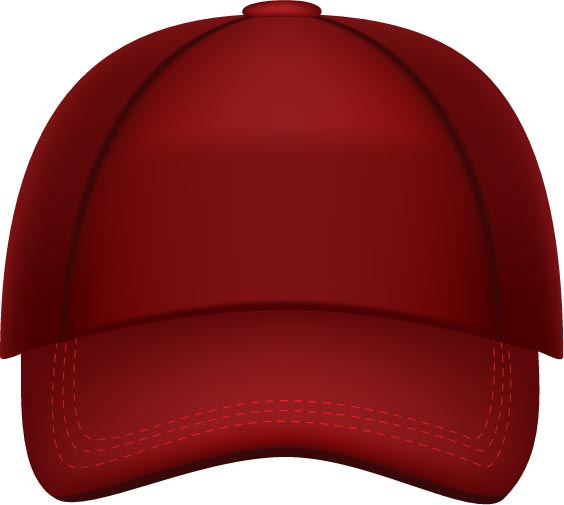 red baseball hat vector - Clip Art Library