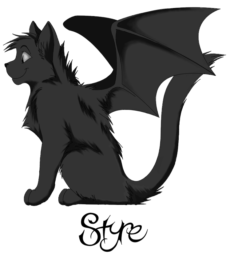 Clipart library: More Like .:Styre:. Cat-Demon Form by styrecat