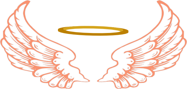 Angel Halo With Wings2 Clip Art at Clipart library - vector clip art 
