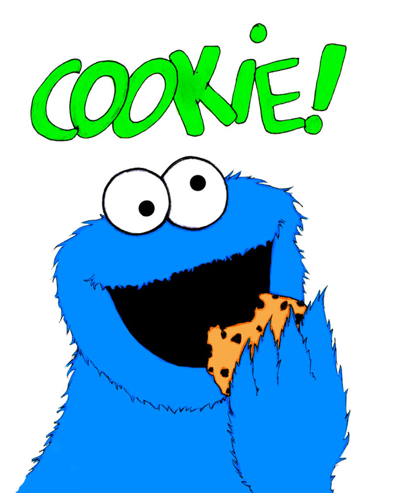 cookie monster sesame street clipart
