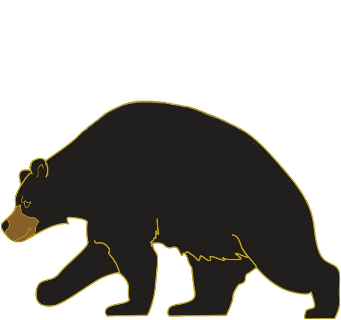 Cute Black Bear Clipart | Clipart library - Free Clipart Images