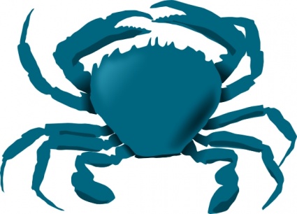 Crab Vector - Clipart library