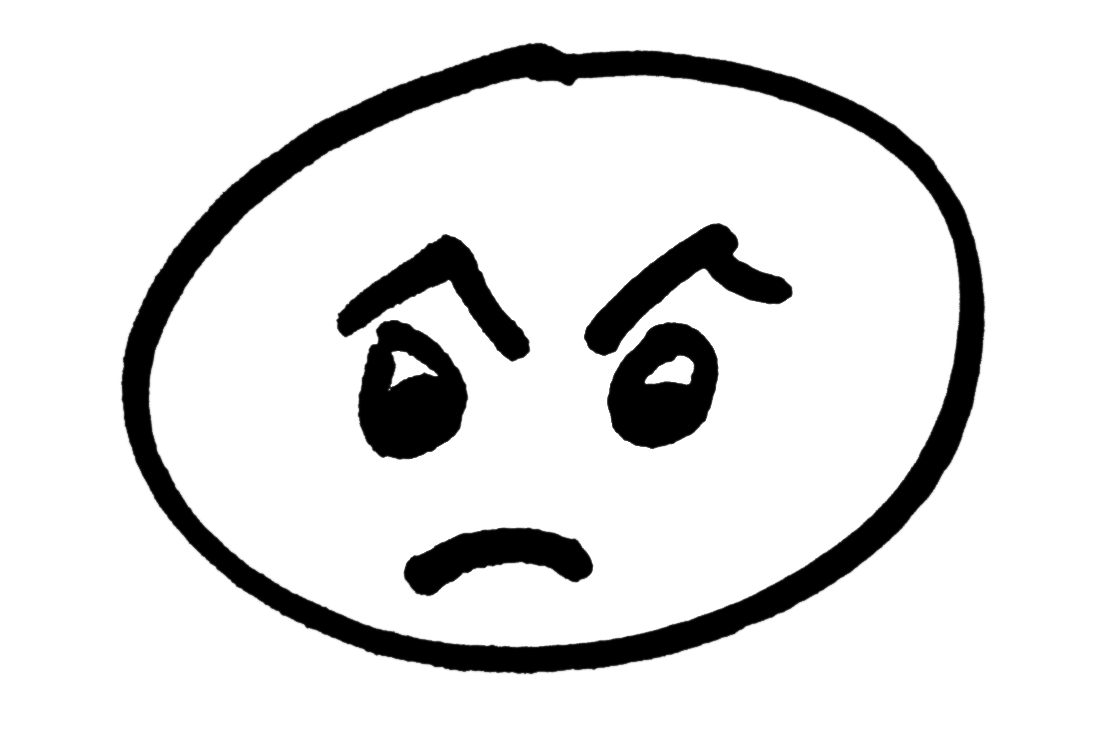 Angry Face Clip Art Picture | Free Photograph | Photos Public Domain