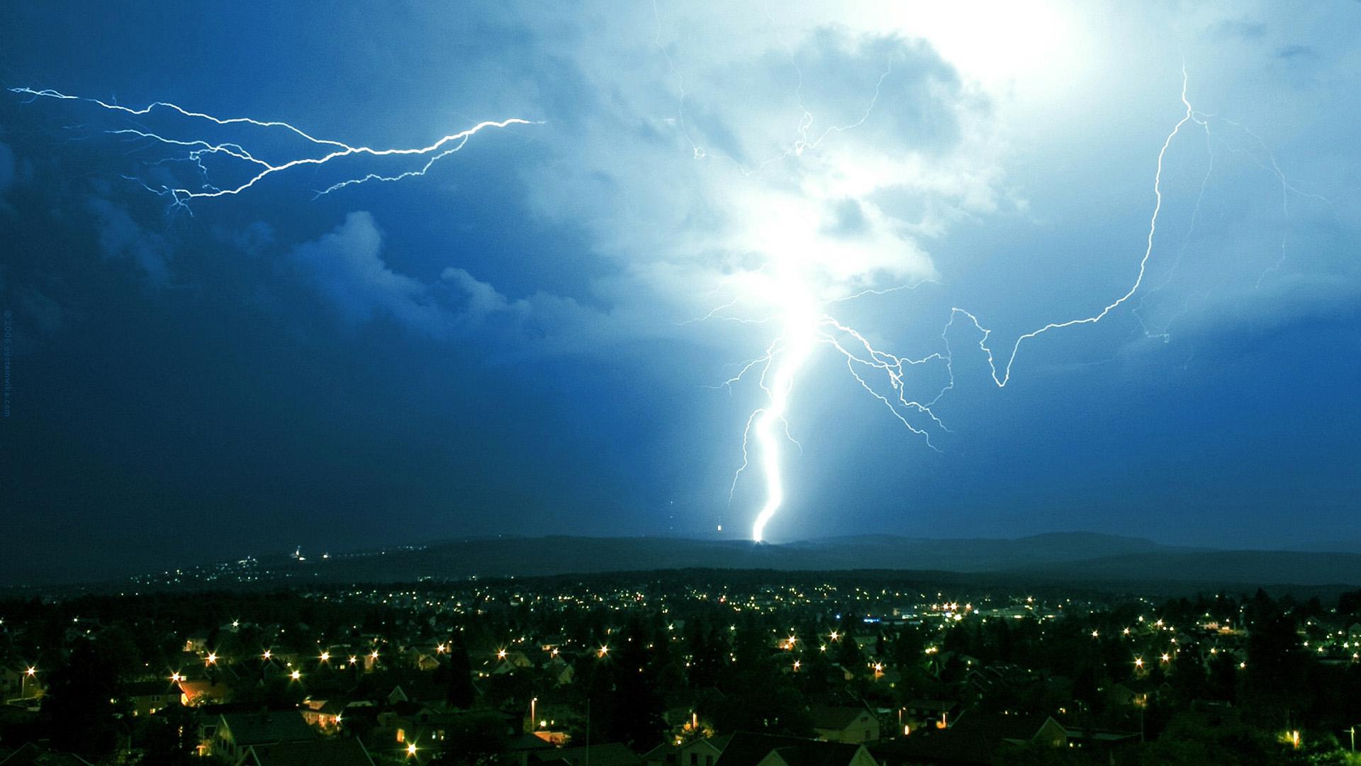 lightning storm - Clip Art Library