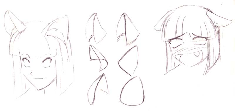 How To Draw Anime Characters: How to Draw Ears