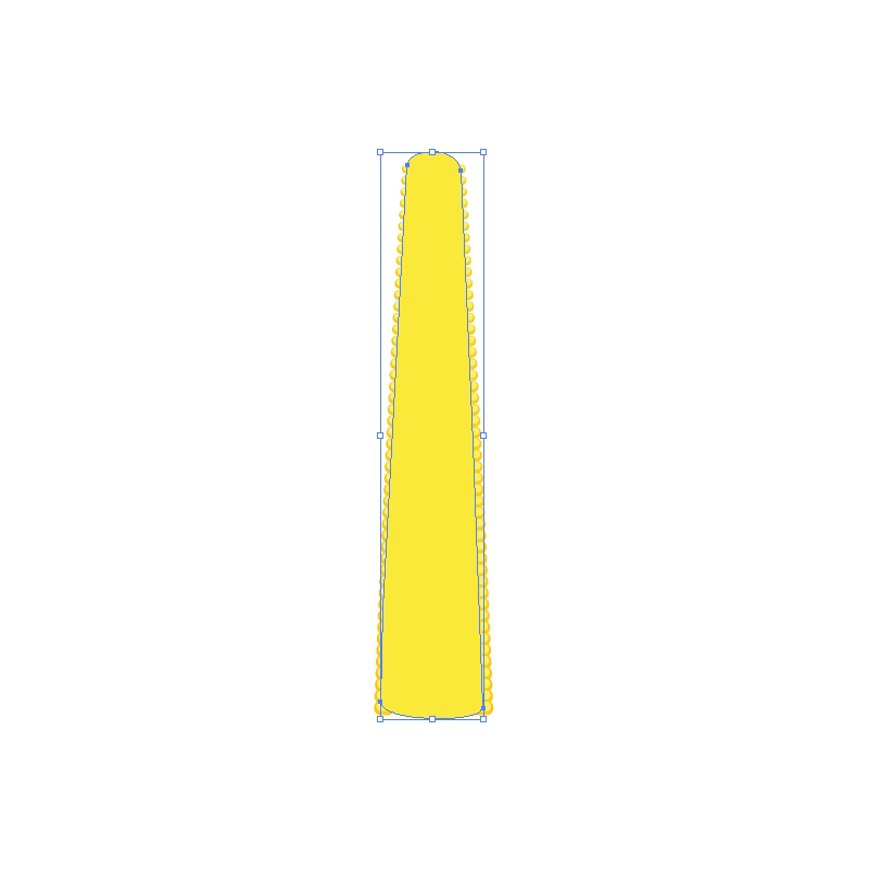 Yellow Traffic Cone Vector Illustration - Free Download & Edit