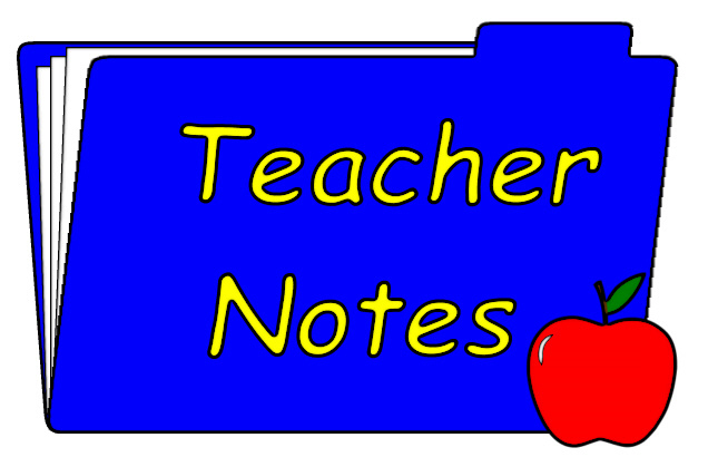 Teacher Notes Folder - Organized Classroom Documentation