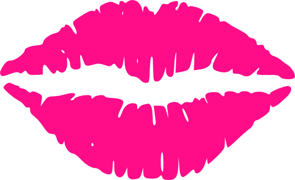 Hot Pink Lips clip art | Clipart library - Free Clipart Images