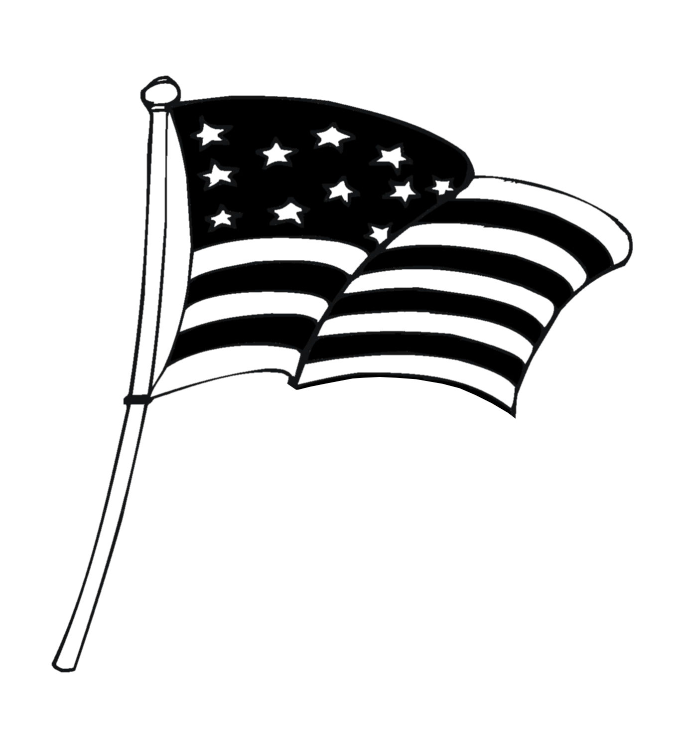 American Flag - Clipart library