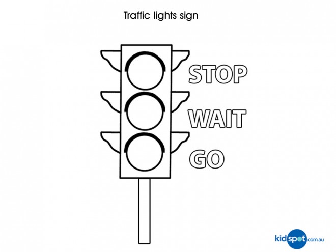 traffic light template