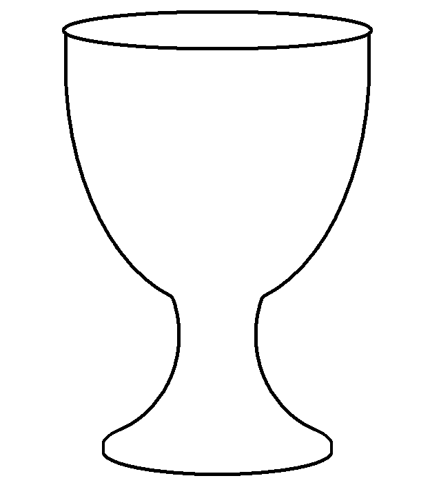 Chalice Template | Christian Symbols for Chrsmon Patterns | First 
