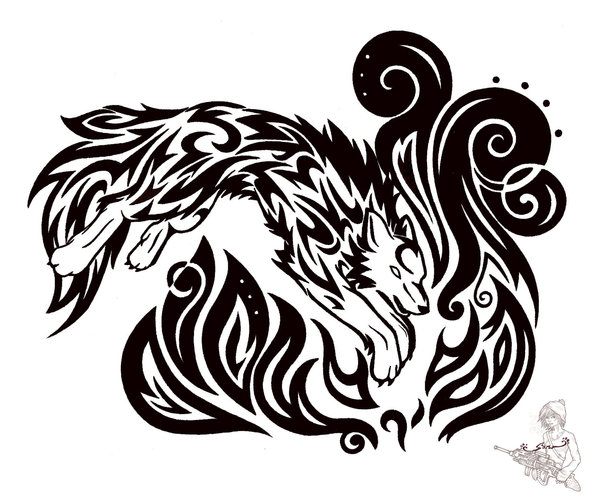 Premium Photo | Skull tribal fire flame tattoo design dark art illustration  isolated on black background