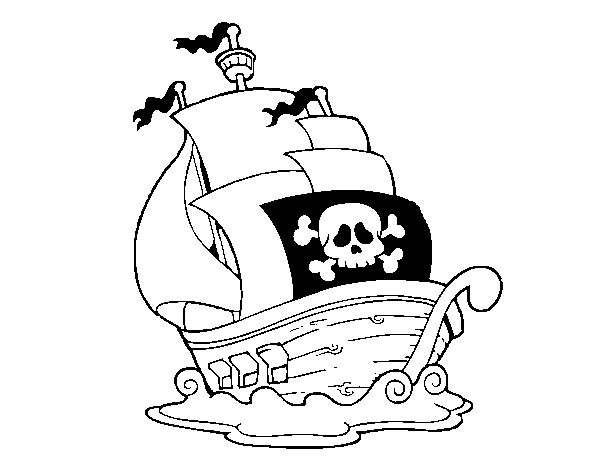 Pirate Ship Line Drawing At Getdrawings - Clipper Ship Clip Art - Free  Transparent PNG Download - PNGkey