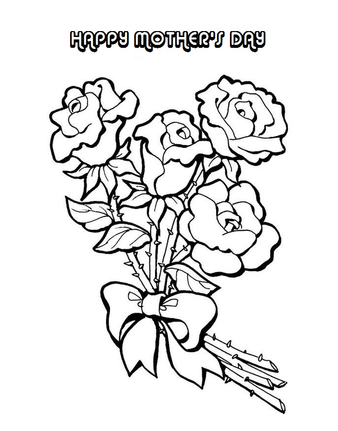 Free Printable Mothers Day Coloring Pages For Kids Favorite | Mewarnai