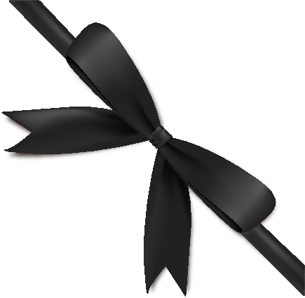 Black Background Ribbon png download - 551*560 - Free Transparent