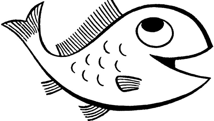 Free Simple Fish Drawing For Kids, Download Free Clip Art ...