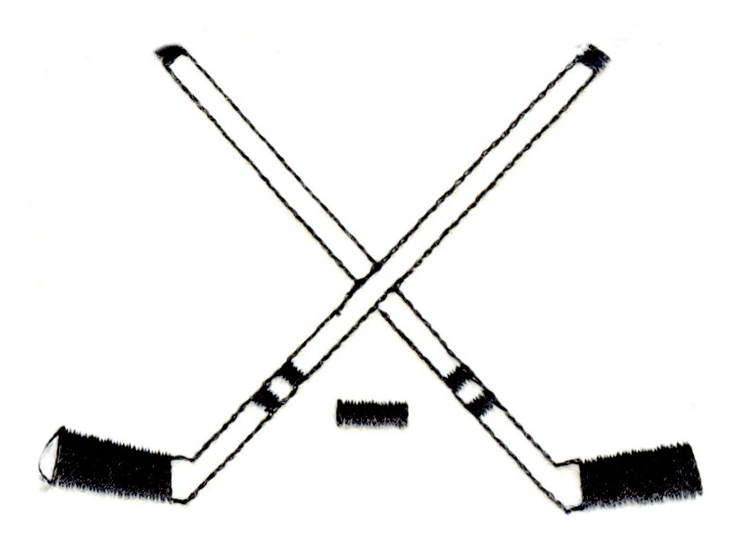 Crossed Field Hockey Sticks - Clipart library