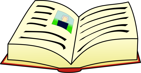 Open Book Clip Art | Clipart library - Free Clipart Images