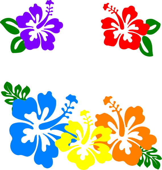 Hibiscus Clip art - Flowers - Download vector clip art online