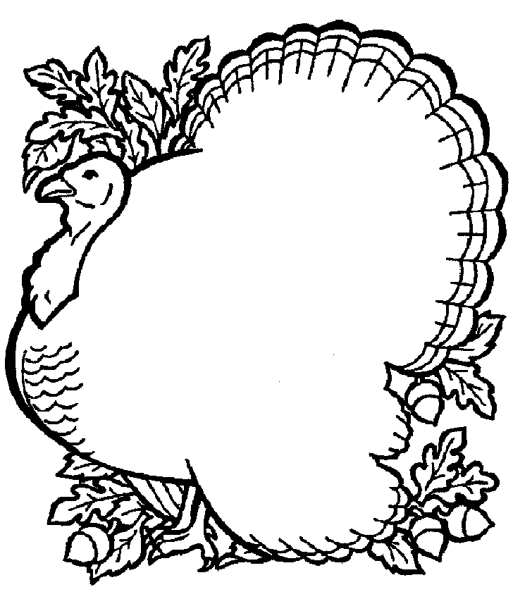 Happy Thanksgiving Turkey Coloring Pages | Clipart library - Free 