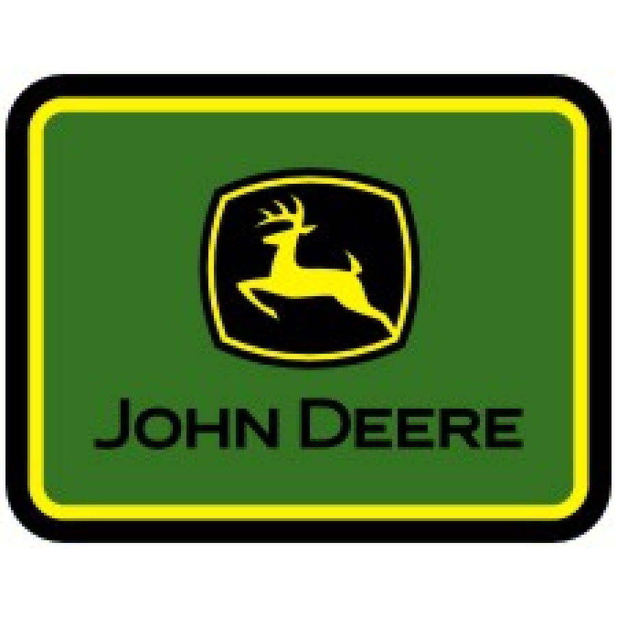 John Deere Logo Decal - 3 x 4 | RunGreen.com