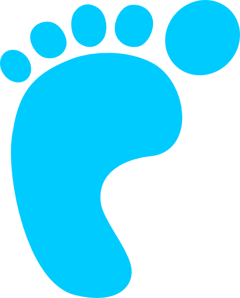 Footsteps Clipart - Clipart library